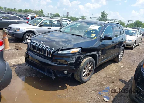 2017 Jeep Cherokee Latitude 4X4 из США, поврежденный, VIN 1C4PJMCB4HW575209